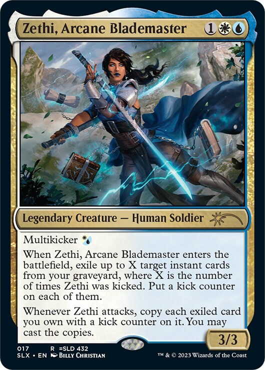 slx cards mtg Arvinox, the Mind Flail (SLX #001) EDH Magic When you do Zethi, Arcane Blademaster Slx Cards