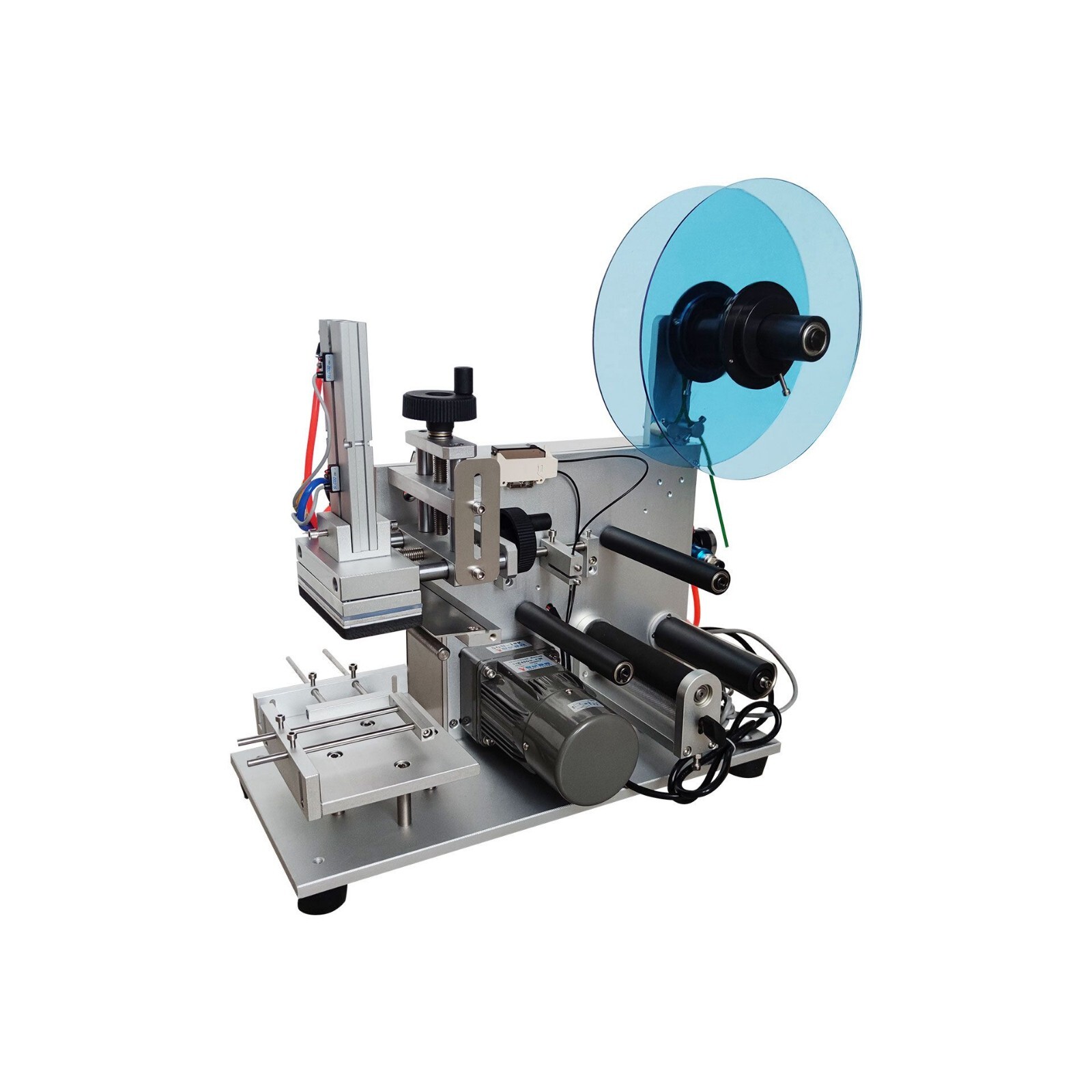 LT-60 Bottle Label Applicator Semi-Automatic Flat Surface Labeler ...