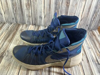 Nike Zoom 2015 Hyperdunk Basketball Shoes Sneakers 749645-404 Royal Blue Size 13