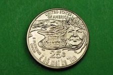 2023-P  BU Mint State (Edith KanaKa'ole )  US American Women Quarter (C/N clad)
