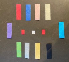 Taylor Swift-ERAS Confetti-Indy-2 RARE RED SQUARE CONFETTI from 22  Snowflake