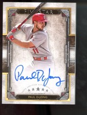 2018 Topps Five Star Paul DeJong #FSA-PD Auto Cardinals