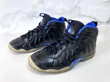 Nike Little Foamposite SPACE JAM Black Royal Blue 644791-006 Size 5.5 Y