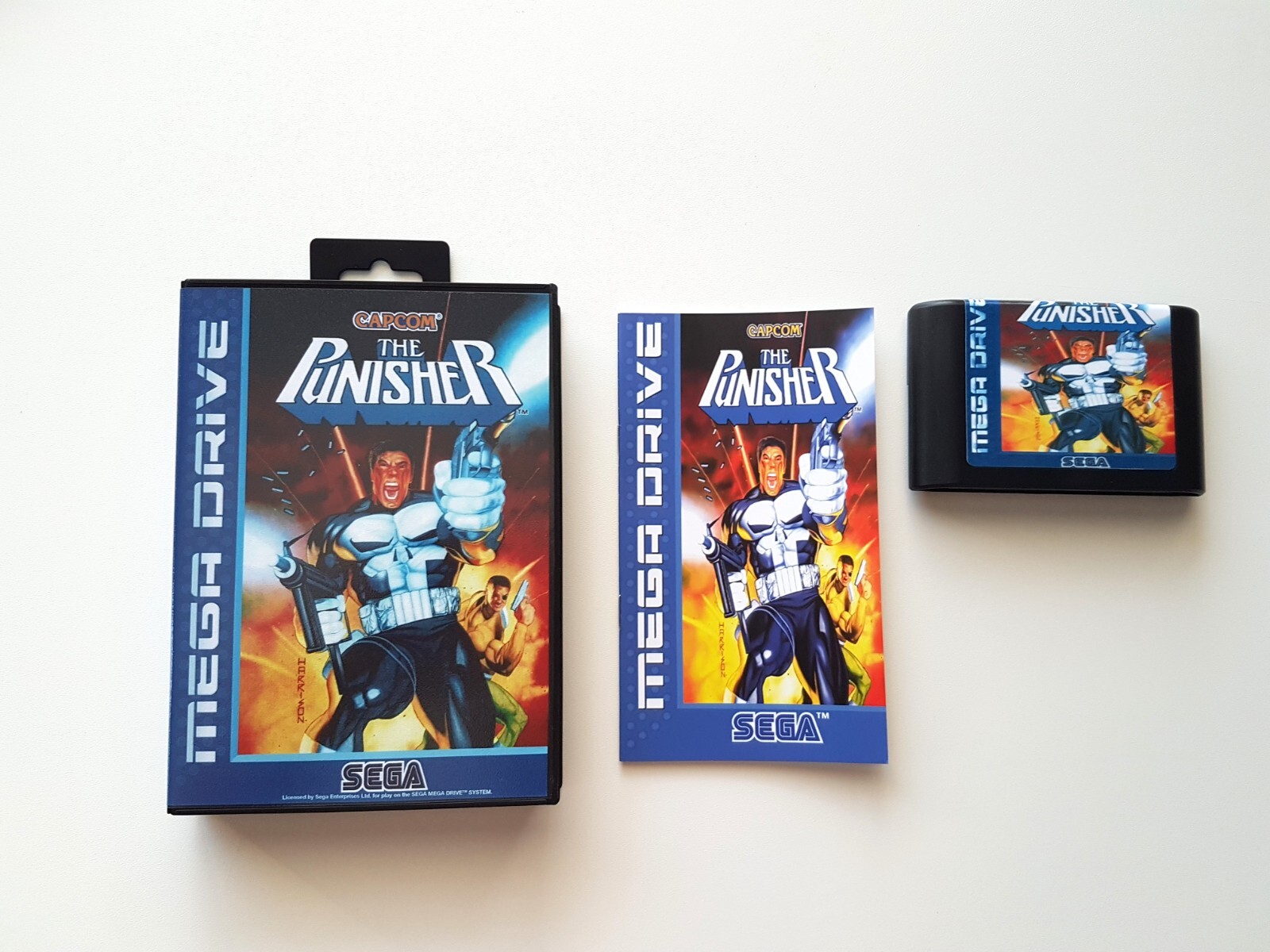SEGA Megadrive The Punisher PAL (Read Description)