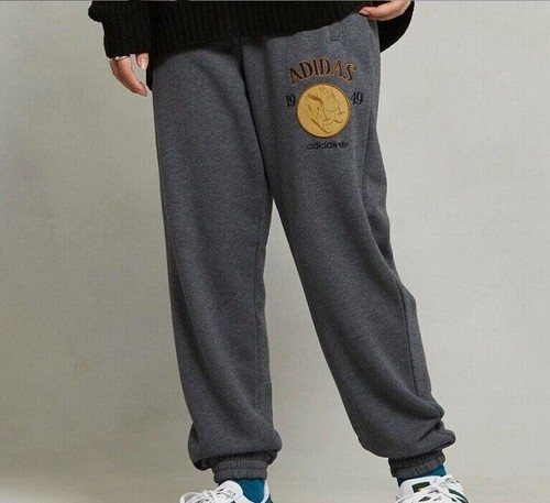 Adidas Women's Originals Moomin Pull On Street Wear Joggers Grey Sz XS NEW - Picture 11 of 13