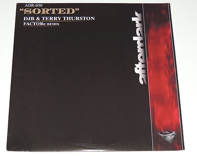 DJB & TERRY THURSTON sorted FACTOR E 12'' RECORD DJ BREAKS ELECTRO UNPLAYED!