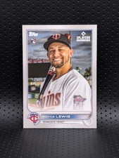 2022 Topps X Royce Lewis RC Very Unique PLATINUM 1/1 MLB Player Exclusive READ