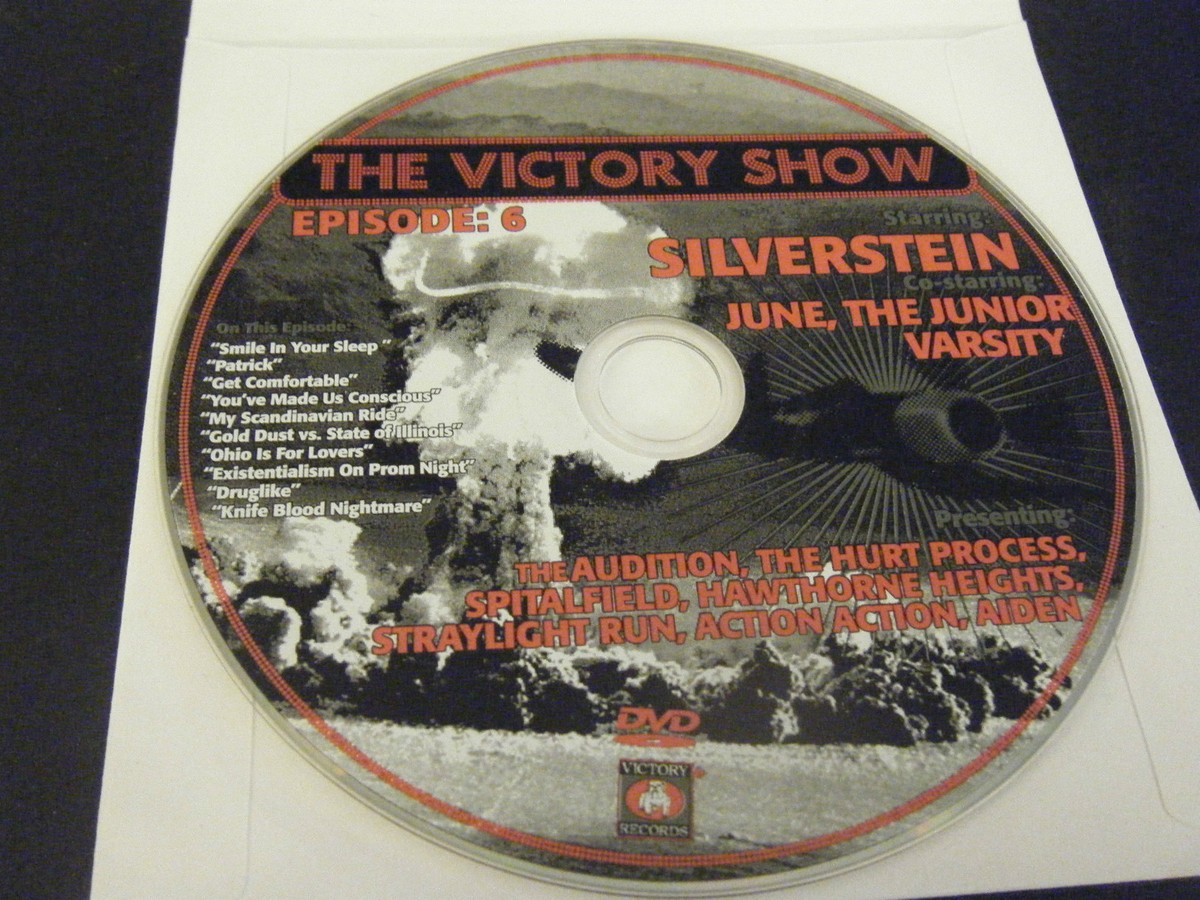 The Victory Show - Episode: 6 Starring Silverstein (DVD) - Disc