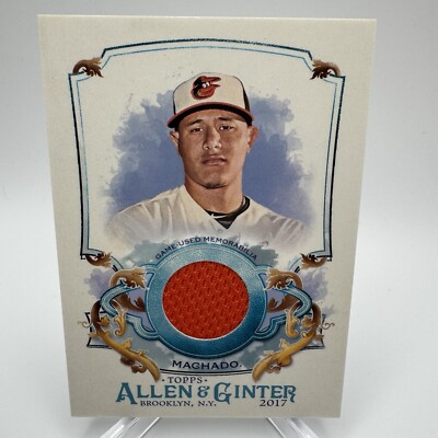 2017 Topps Allen & Ginter #FSRA-MM Manny Machado Full-Size Design Relic Card