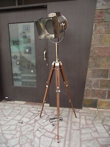 Nautical Photography Floor Lamp With Tripod Stand Studio Lamp Spot