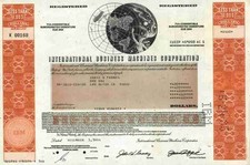 IBM International Business Machines Amonk New York 1984 Stuttgart Bond 400 $ RAR