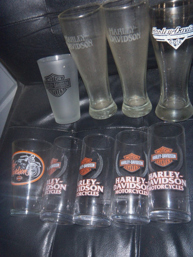 Harley-Davidson® Bar & Beer Drinking Glasses
