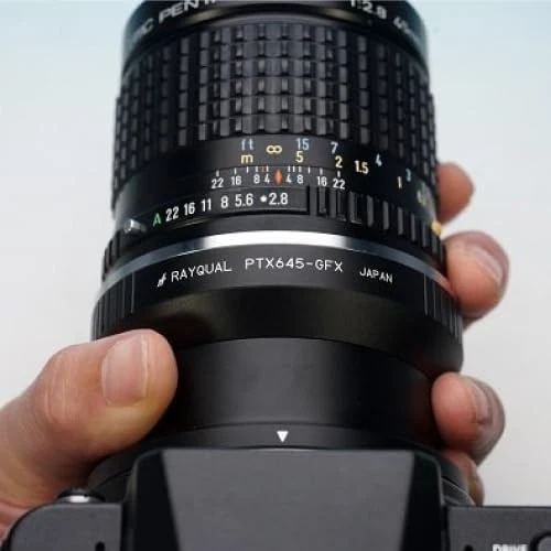 Rayqual PTX645-GFX Domestic Lens Mount Adapter Pentax 645 Mount Lens from Japan - Image 2 of 2