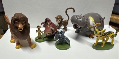 Disney Lion King & Lion Guard Figures Lot Simba Pumbaa Timon Bunga Beshte Fuli