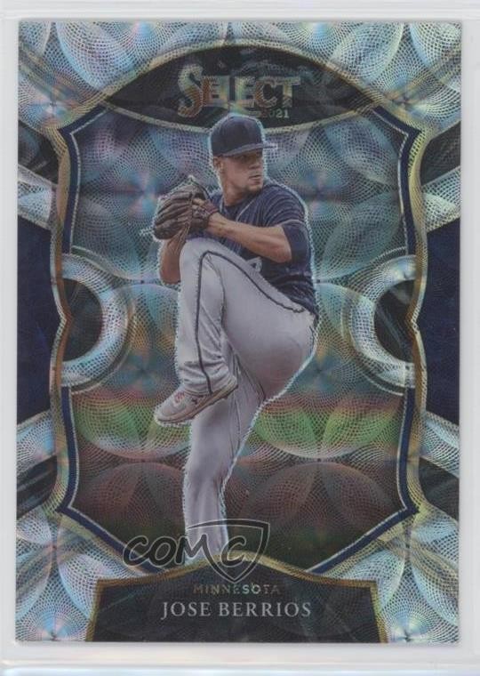 2021 Panini Select Concourse Scope Prizm Jose Berrios #44 03ew