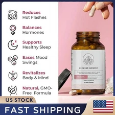 Happy Mammoth Hormone Harmony Natural Hormonal Support for Women 72 Capsules