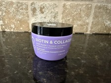 LUSETA Biotin  Collagen Hair Mask Strengthening  Thickening Formula 3.38 oz