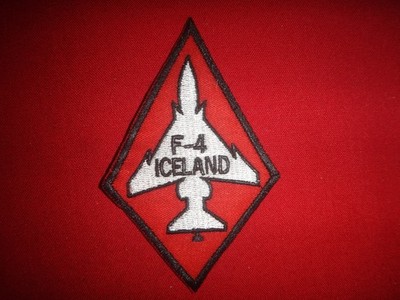 USAF 57th Fighter Interceptor Squadron F-4 ICELAND Patch