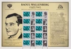 AUSTRALIA - 2012 'WALLENBERG - A Hero of Our Time' Ltd Issue Sheetlet MNH [F6133