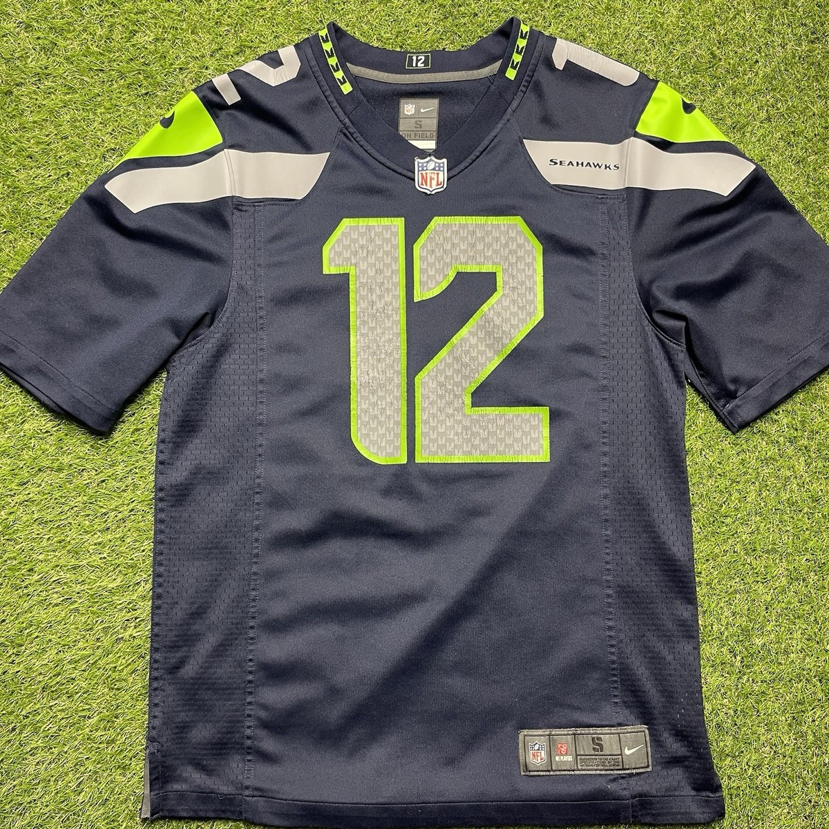Nike On Field NFL Seattle Seahawks #12 12th Man Fan Jersey Men's