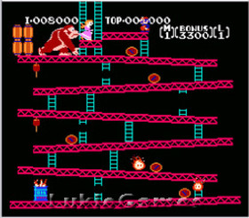 Donkey Kong Classics - 2 Games In 1 - NES Nintendo