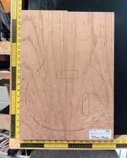 Japanese Cedar Guitar Making Body Blank Figured Two Piece Luthier Supplies 02