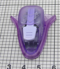 EK Success Corner Scalloped Pueple Whale Tail Paper Punch