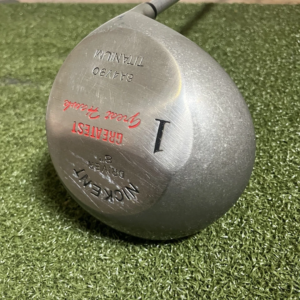 NICKENT GREATEST GREAT HAWK #1 DRIVER 8* TITANIUM FIRM FLEX - Image 4 of 4