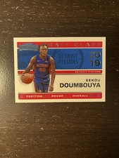 2019-20 Panini Contenders 2019 Draft Class Sekou Doumbouya Rookie #15 Guinea