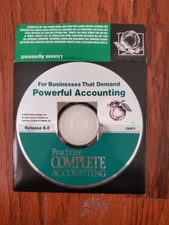 Peachtree Complete 6.0 Accounting Software Vintage CD-ROM ONLY 1998