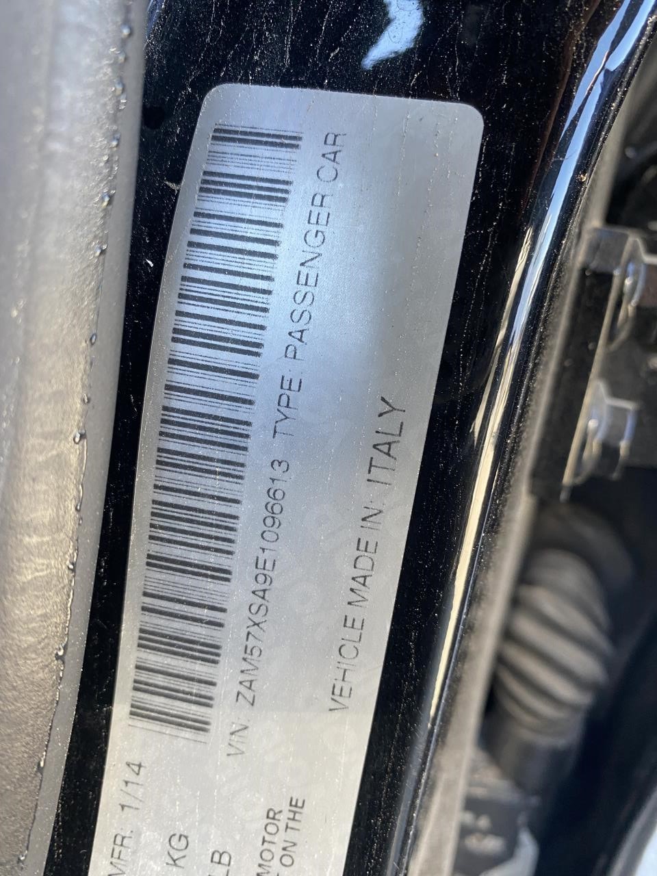 Used Ignition Switch fits: 2014 Maserati GHIBLI  Grade A