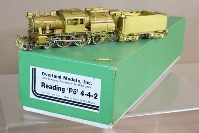 Overland Models Messing Dampflokomotive Reading P5 4-4-2 HO 1:87 OMI-1503