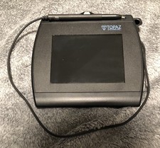 Topaz T-LBK57GB-BH223-R SigGem Color 5.7 Signature Capture Touchpad - Black