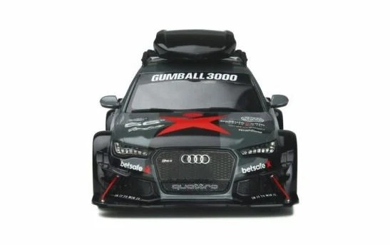 GT Spirit 1/18 Scale GT321 - 2017 Audi A6 RS6 DTM Avant - Black - Image 3 of 4