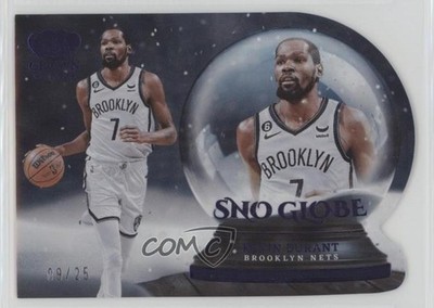 2022-23 Panini Crown Royale Sno Globe Purple 9/25 Kevin Durant #4 va7