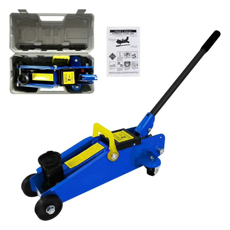 Cric hydraulique de levage pour changer un pneu de voiture de sport - 4