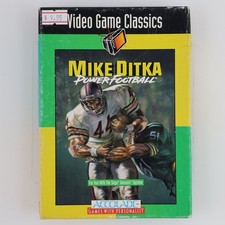 Mike Ditka Power Football Sega Genesis 1993 Accolade Sports Video Game