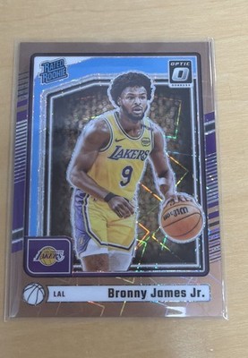 2024-25 Panini Donruss Optic - Rated Rookie Bronny James #282 Bronze Velocity...