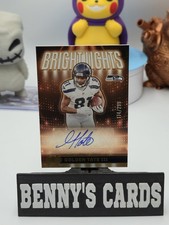 2024 Panini Illusions Football Bright Lights Signatures 174/299 Golden Tate III