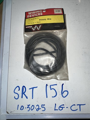 #ad #ad Whitco 61100 Automotive Products 8Ft Primary Black Wire 10 Gauge Wire $3.00