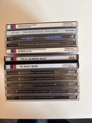 (CD30MB) Large Collection of CD Albums By The Moody Blues
