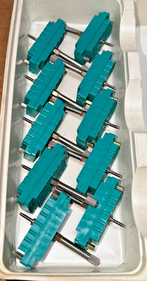 ELCO 00-8016-056-000-608 VARICON FEMALE CONNECTOR 56 PIN RACK & PANEL- LOT OF 10