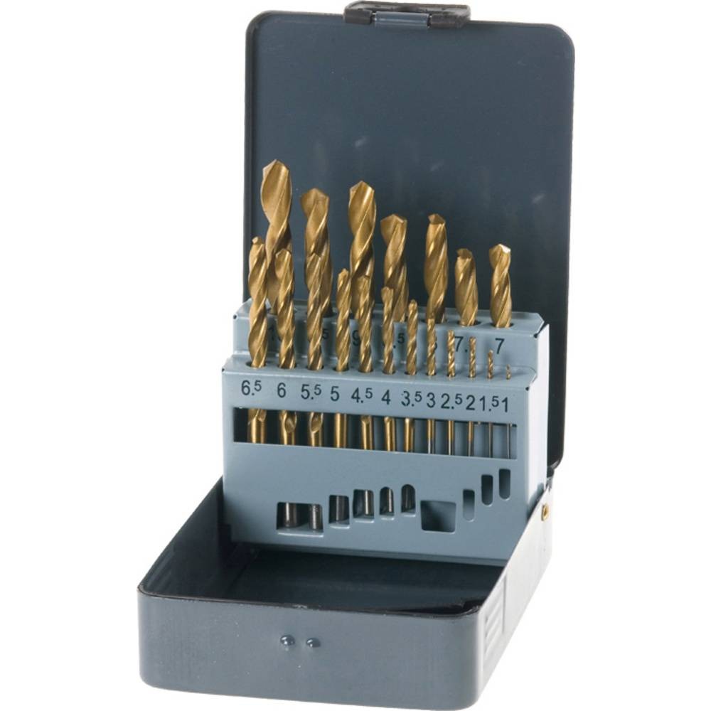 Foret métal HSS kwb 421856 de 1 à 2.5 mm pour ajuster vos plaques de métal et profilés