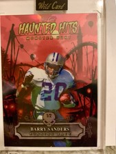 Barry Sanders Cards and Memorabilia Guide 8