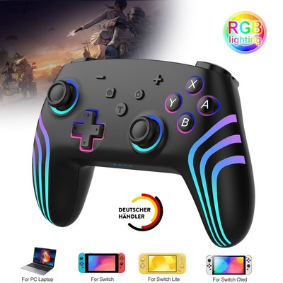 Wireless Controller für Switch/Switch 2/Lite Konsole Bluetooth Gamepad Joystick