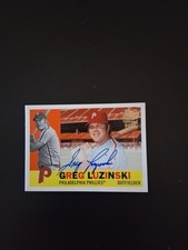 Greg Luzinski 2021 Topps Archives Fan Favorites Autograph Certified Issue FFA GL