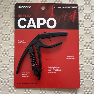D'Addario NS Reflex Capo Black