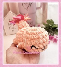 MADE 2 ORDER: Happy CHARMANDER Crochet Pokemon Amigurumi Plush Stuffed Animal