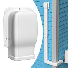 Mini Split AC Line Set Cover 3" Width Wall Sleeve For Central Air Conditioner US