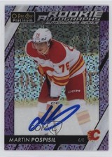 2024-25 O-Pee-Chee Platinum Violet Pixels 24/99 Martin Pospisil #R-MP Auto 08a0